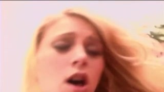 after sucking dick blonde slut diana lion gets thumbed and fucked mish