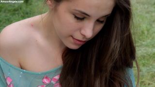 Pretty lady with pigtails Ellie Black is fucked anally for the very first time bokep