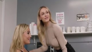 Emma Hix and Blake Blossom leading to having sex