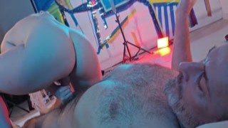 Flexible_Hanna - Birthday Fuck for 70 Years Old Man