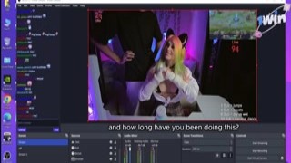 Unipcorn - Streamer Girl Got a Mouthful of Cum from the Teacher League of Legends During the Stream