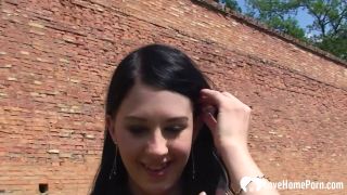 Brunette Megan Sage is making love with her cute girlfriend alyssalynn93