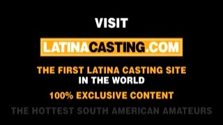 Latina Casting - Slutty Cute Bikini Model Takes Big Cock In For The Job