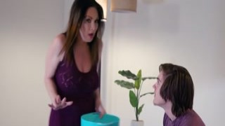 Mature stepmom titfucking horny stepson