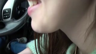 She always suck my cock on a trip