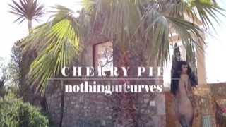 Cherrie Pie - LEGS SPREAD POV - Cherry Pie strips naked with her legs wide (nothingbutcurves)