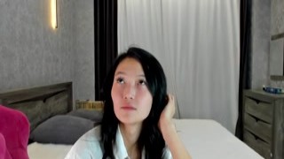 young oriental teen experiences nasty and unpleasant group sex