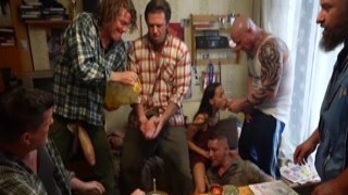 MONSTER COCK GANG e02: Petite Stepdaughter Shared with Mates