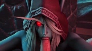 3D Sex Compilation of The Best Girl from World Warcraft